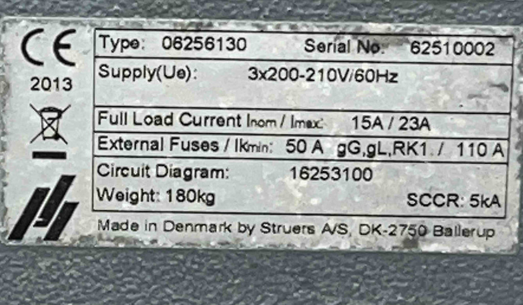 Struers Discotom-10 Automatic Saw