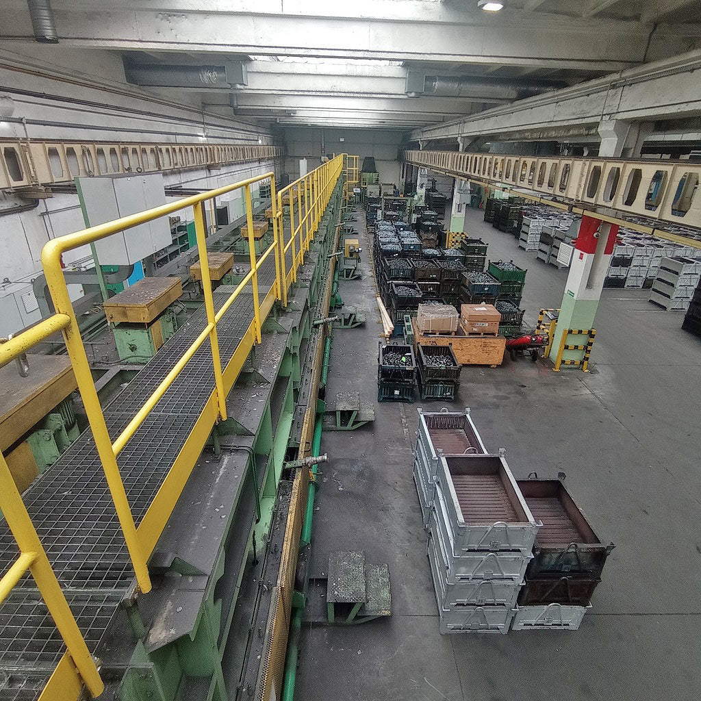 Unit for spheroidization of bearing rings A/SP-1200