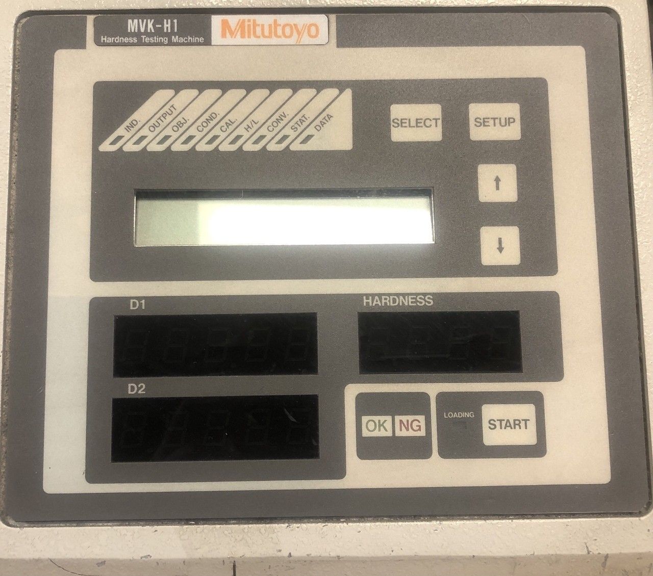 Mitutoyo MVK-H100 Hardness Testing Machine w/ Olympus PM-CP-3