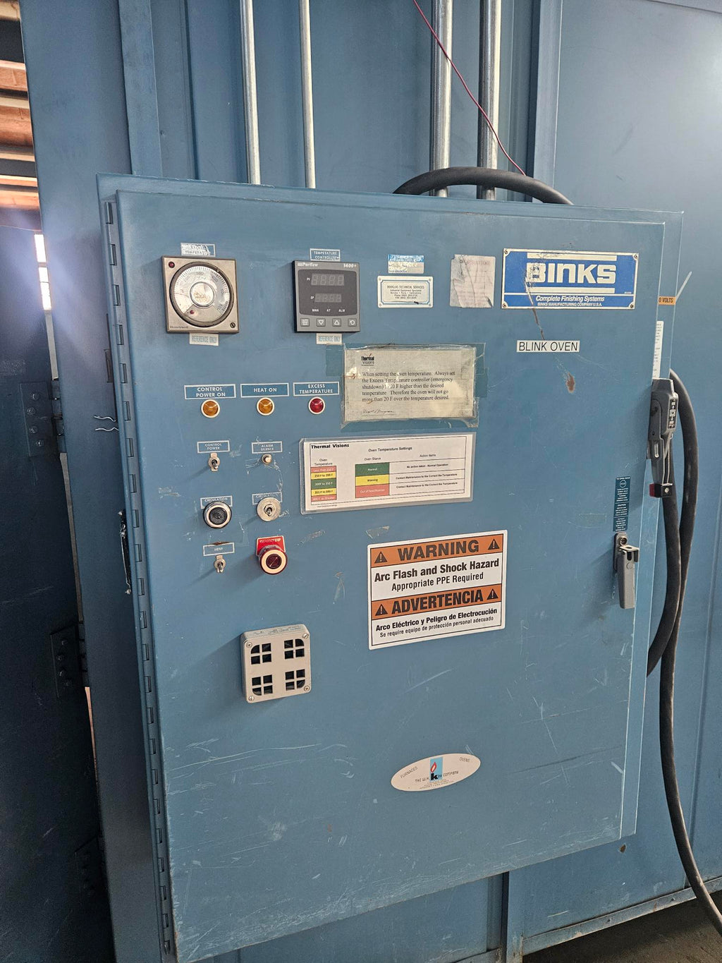 Electric 500F Walk-In Oven 72" x 96" x 72"
