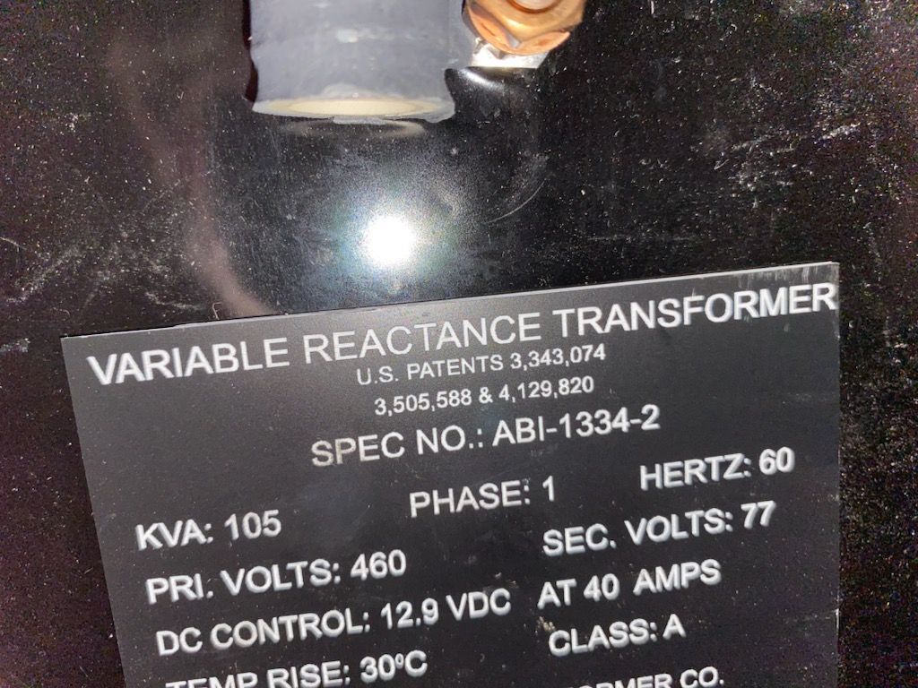 Variable Reactance Transformer, NEW, still in the box