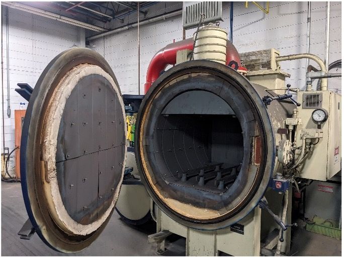 Vacuum Draw Temper Furnace, 24" x 36" x 18"