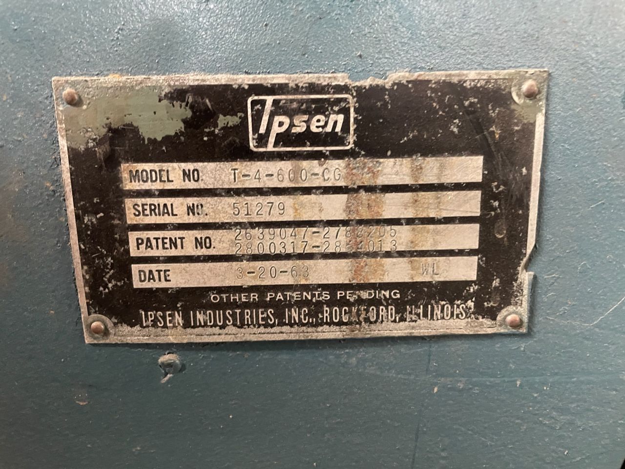 T-4 IQ Furnace Shell for rebuilding