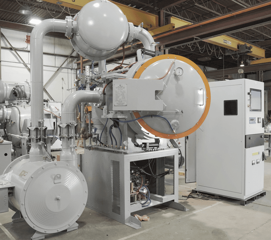 2 Bar Vacuum Furnace, 16"W x 12"H x 24"L, 2400F, Diffusion Pump