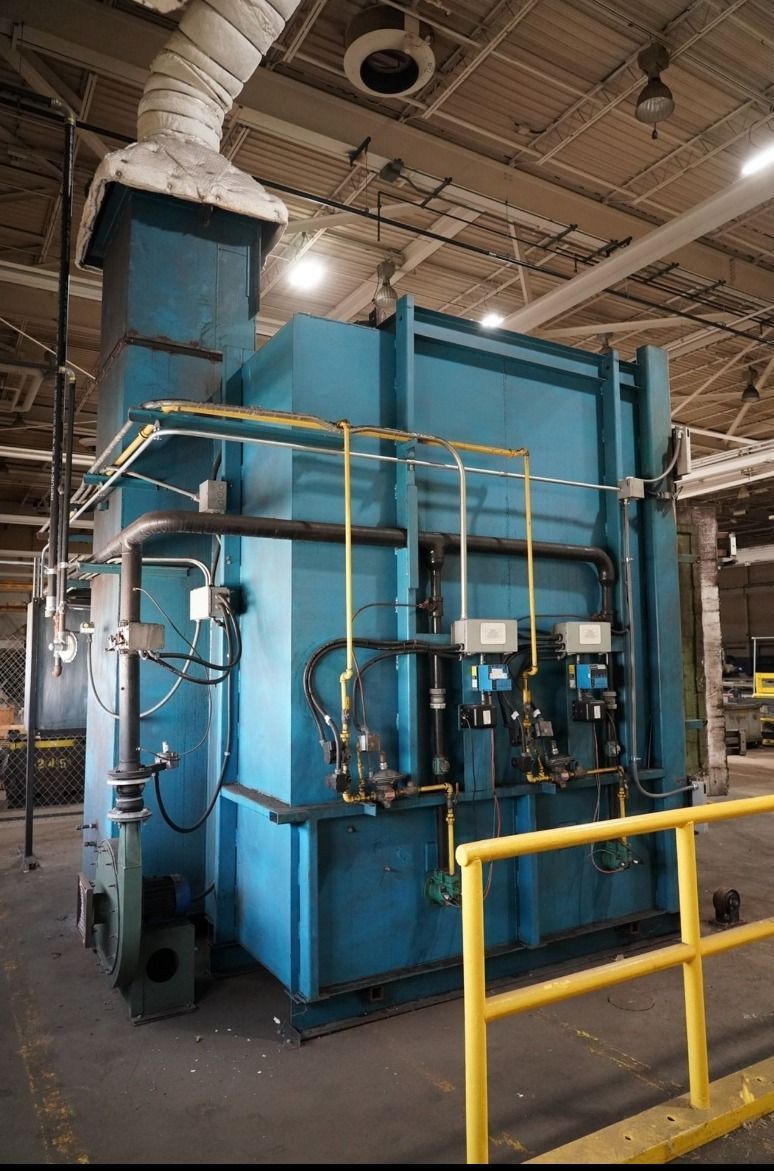 Box Furnace 84"W x 72"L x 60"H, Gas-Fired