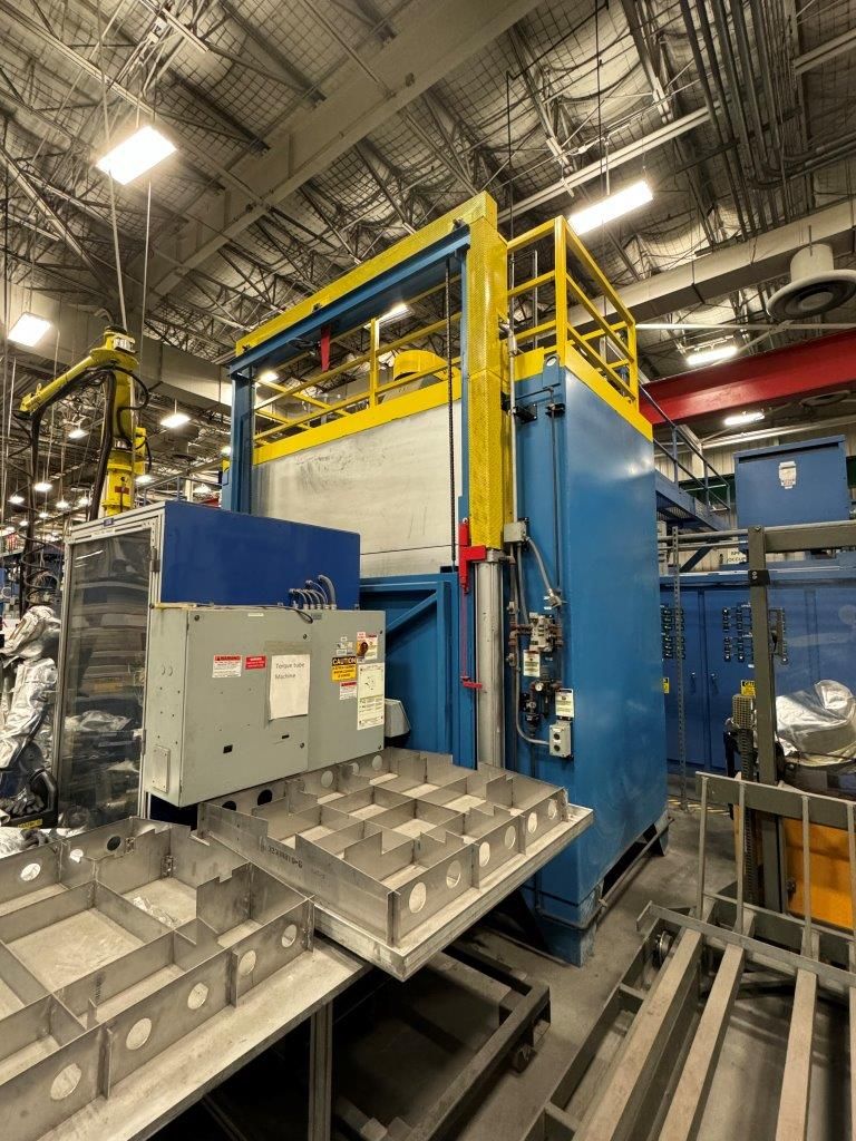 Batch Furnace 1300F, 72"W x 48"H x 48"L work zone