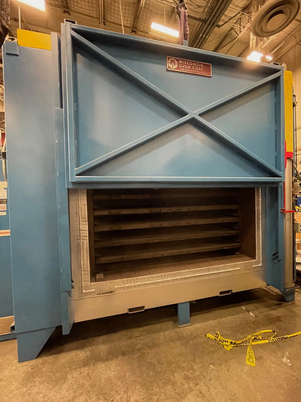Batch Furnace 1300F, 72"W x 48"H x 48"L work zone
