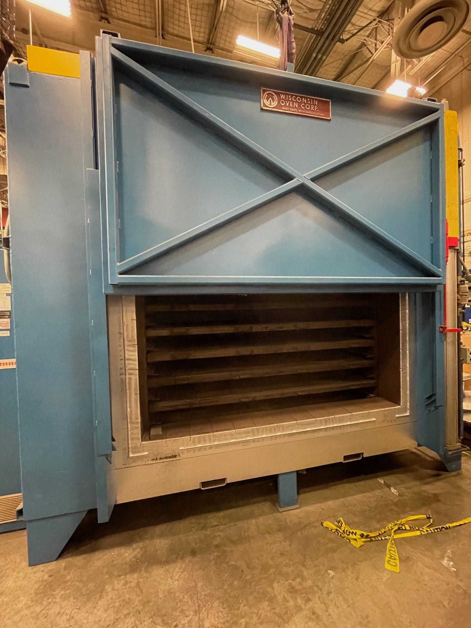 Batch Furnace 1300F, 72"W x 48"H x 48"L work zone