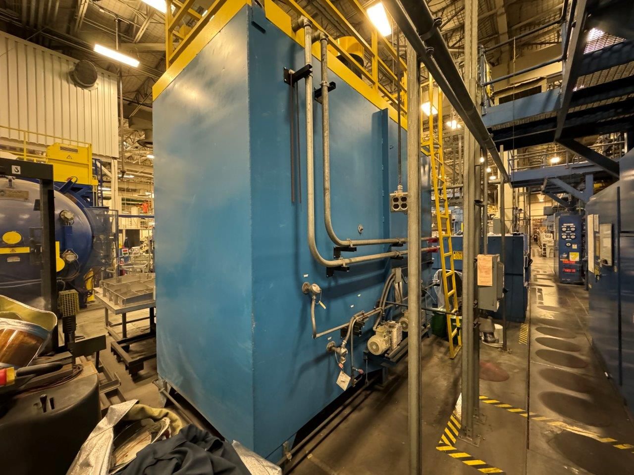 Batch Furnace 1300F, 72"W x 48"H x 48"L work zone