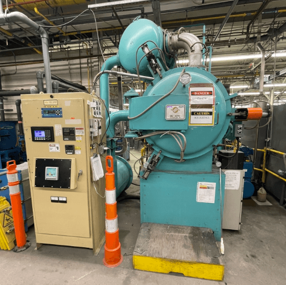 Vacuum Furnace 12"H x 15"W x 25"D, 2400F, All-Metal, Diffusion Pump