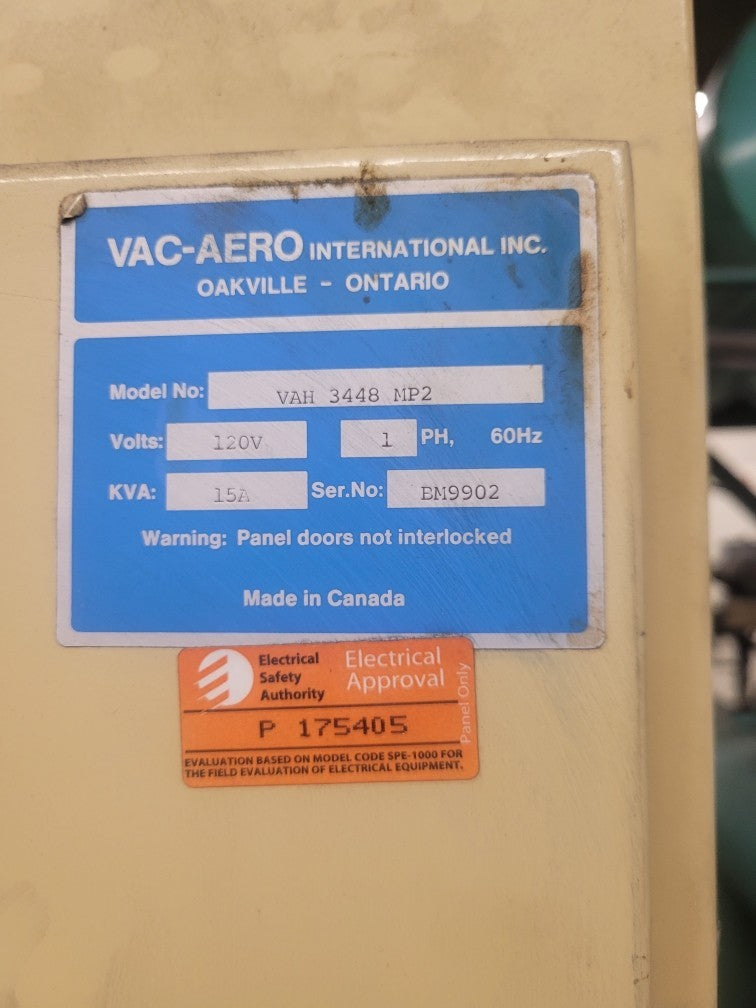2 Bar Quench Vacuum Furnace 24″ X 24″ X 48″