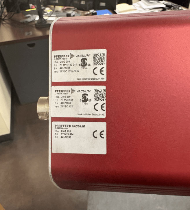 RGA UNIT - Residual Gas Analyzer