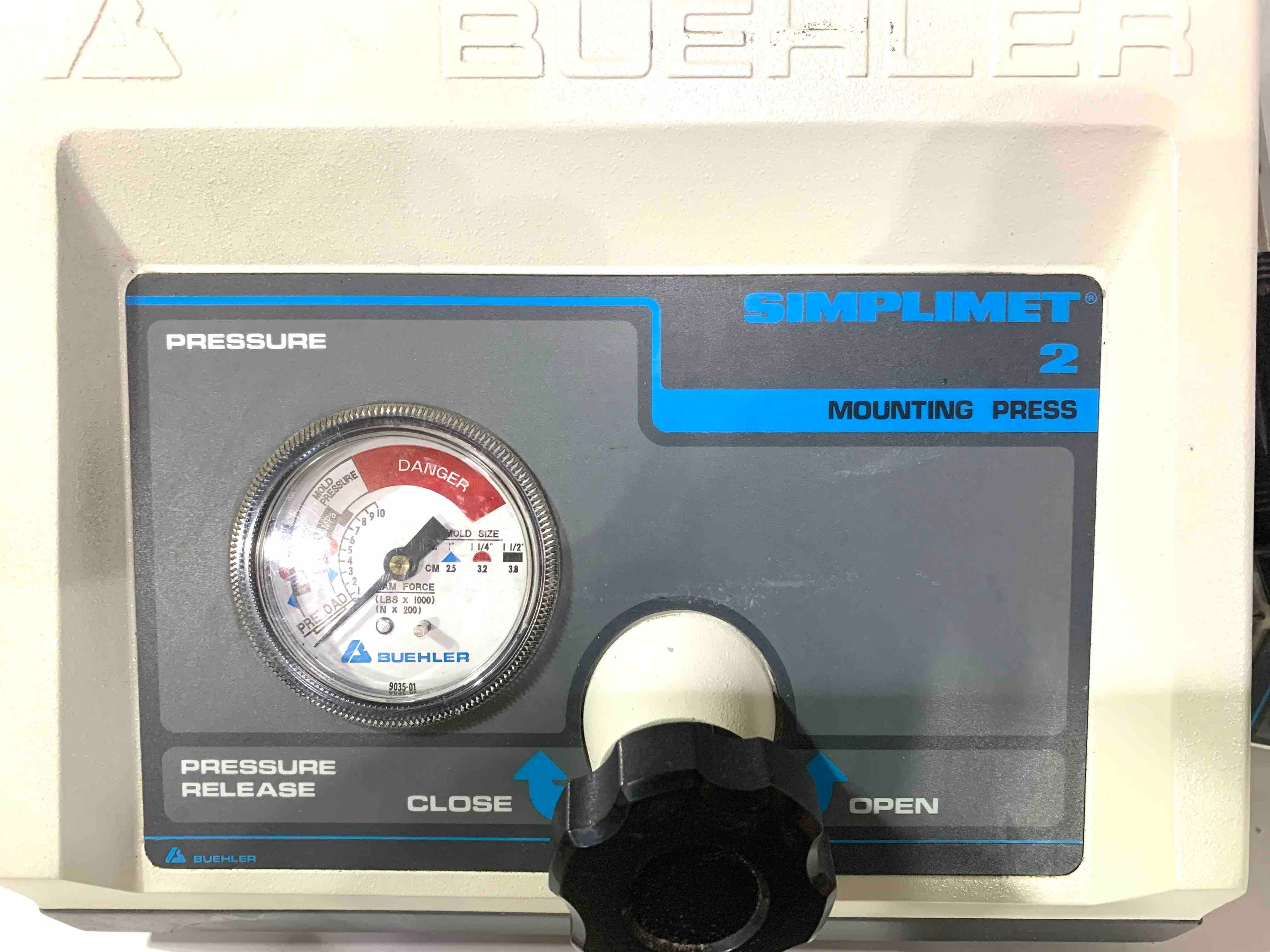 Buehler Simplimet-2 Hot Mounting Press