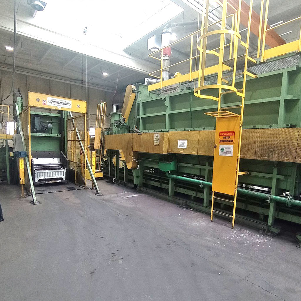 Unit for spheroidization of bearing rings A/SP-1200
