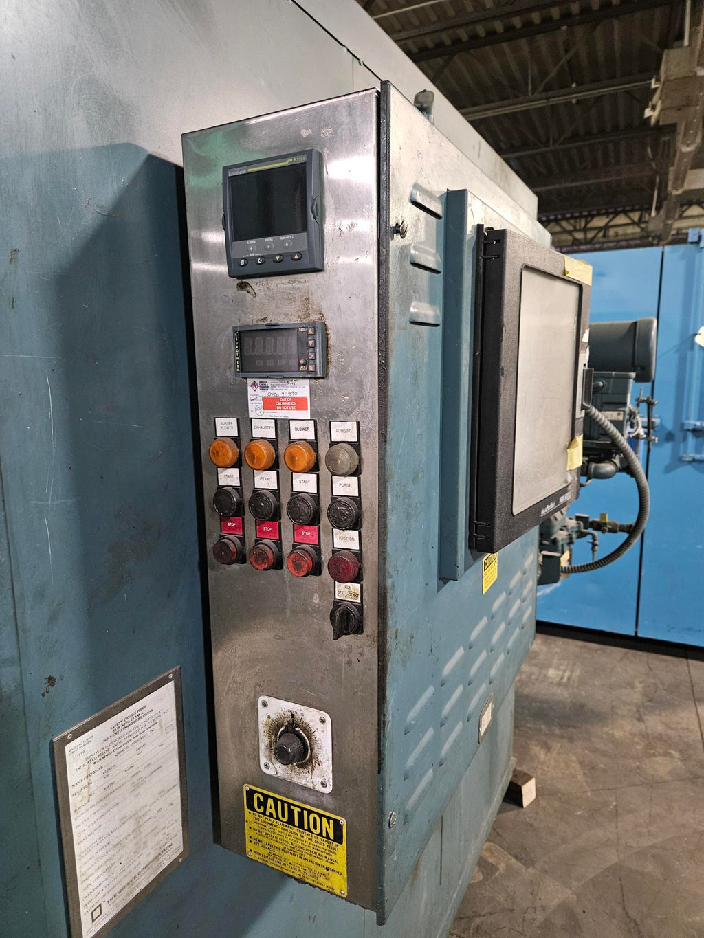 500F Gas Walk-In Oven 48" x 48" x 72"