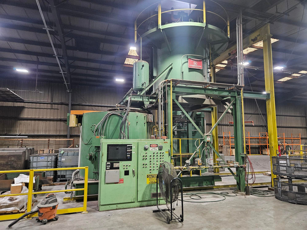 Gas 1200F Aluminum Drop Bottom Furnace