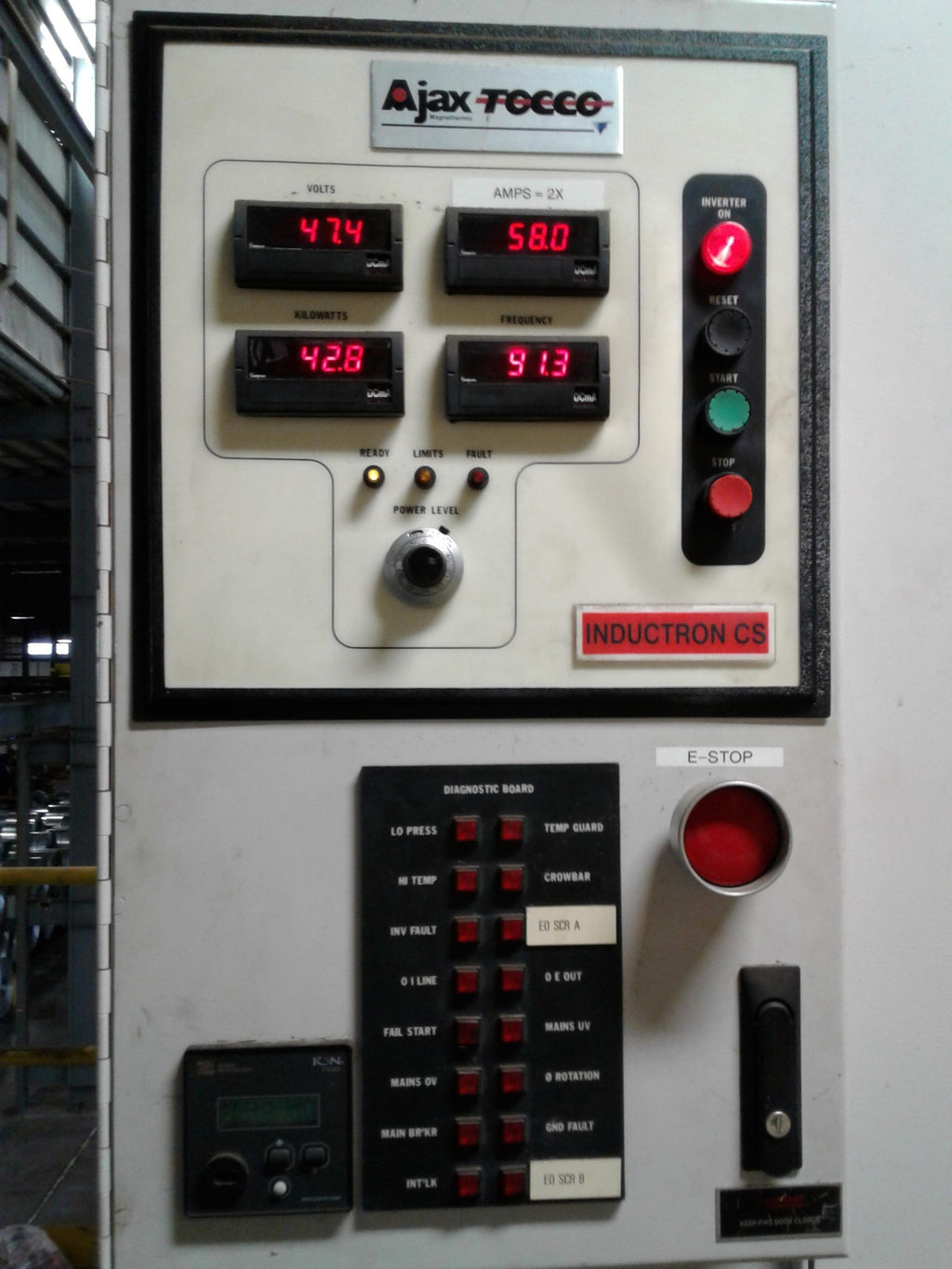 Ajax Tocco Magnethermic Steel Strip Heating System