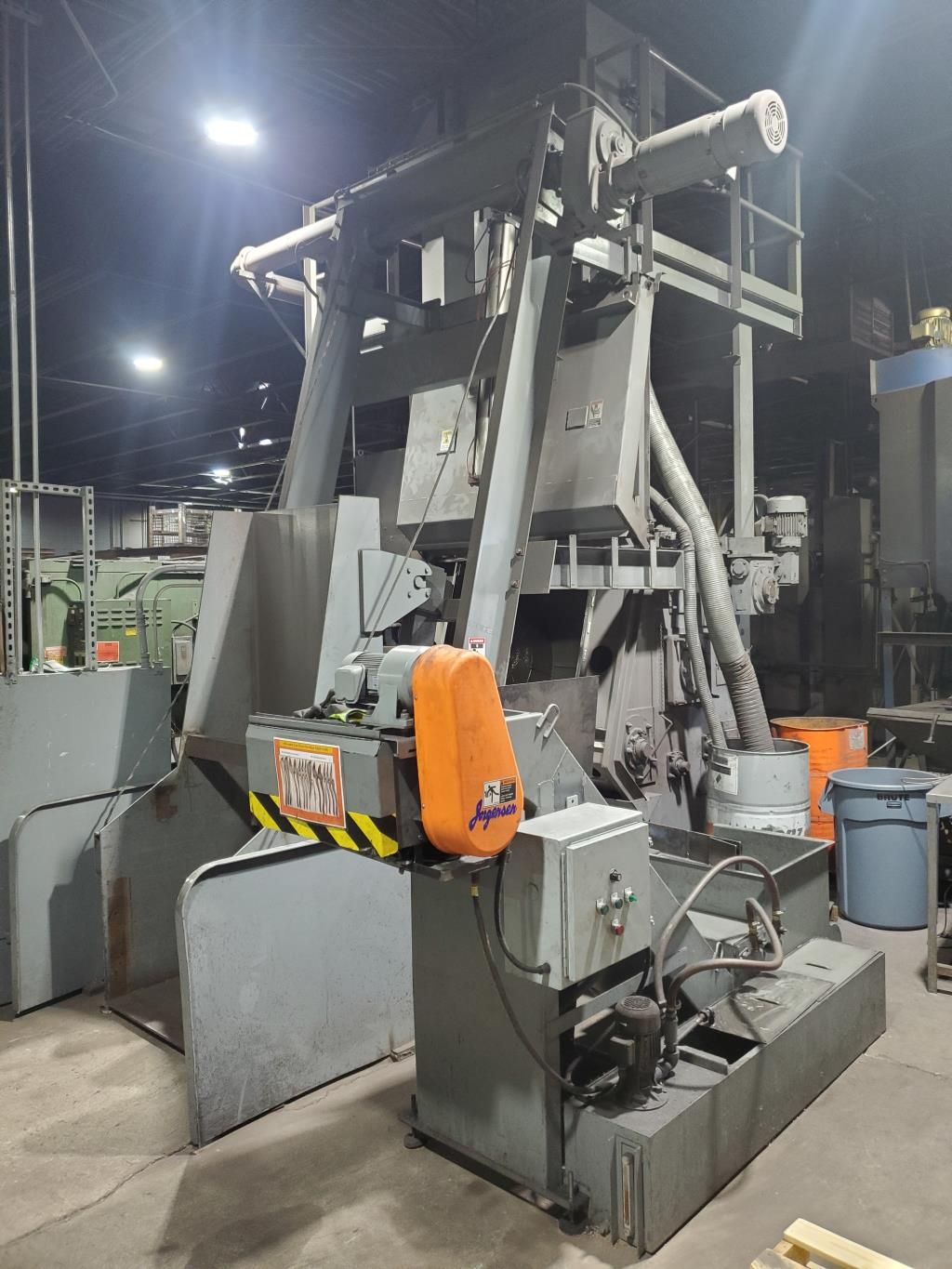 “Pangborn” “Rotoblast” Barrel System