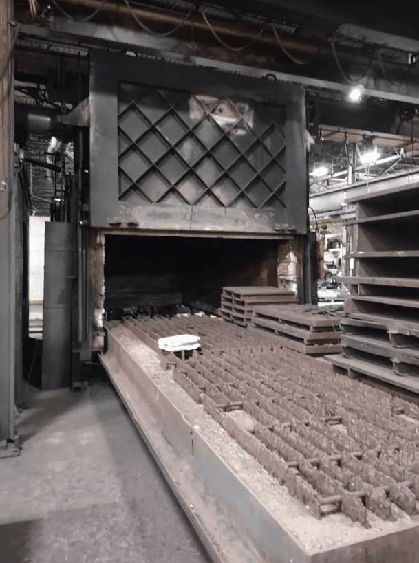 1700F Carbottom Furnace 8′ X 17′ X 4′