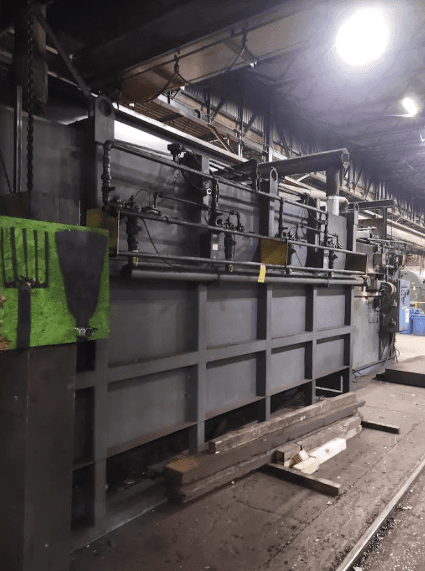 1700F Carbottom Furnace 8′ X 17′ X 4′