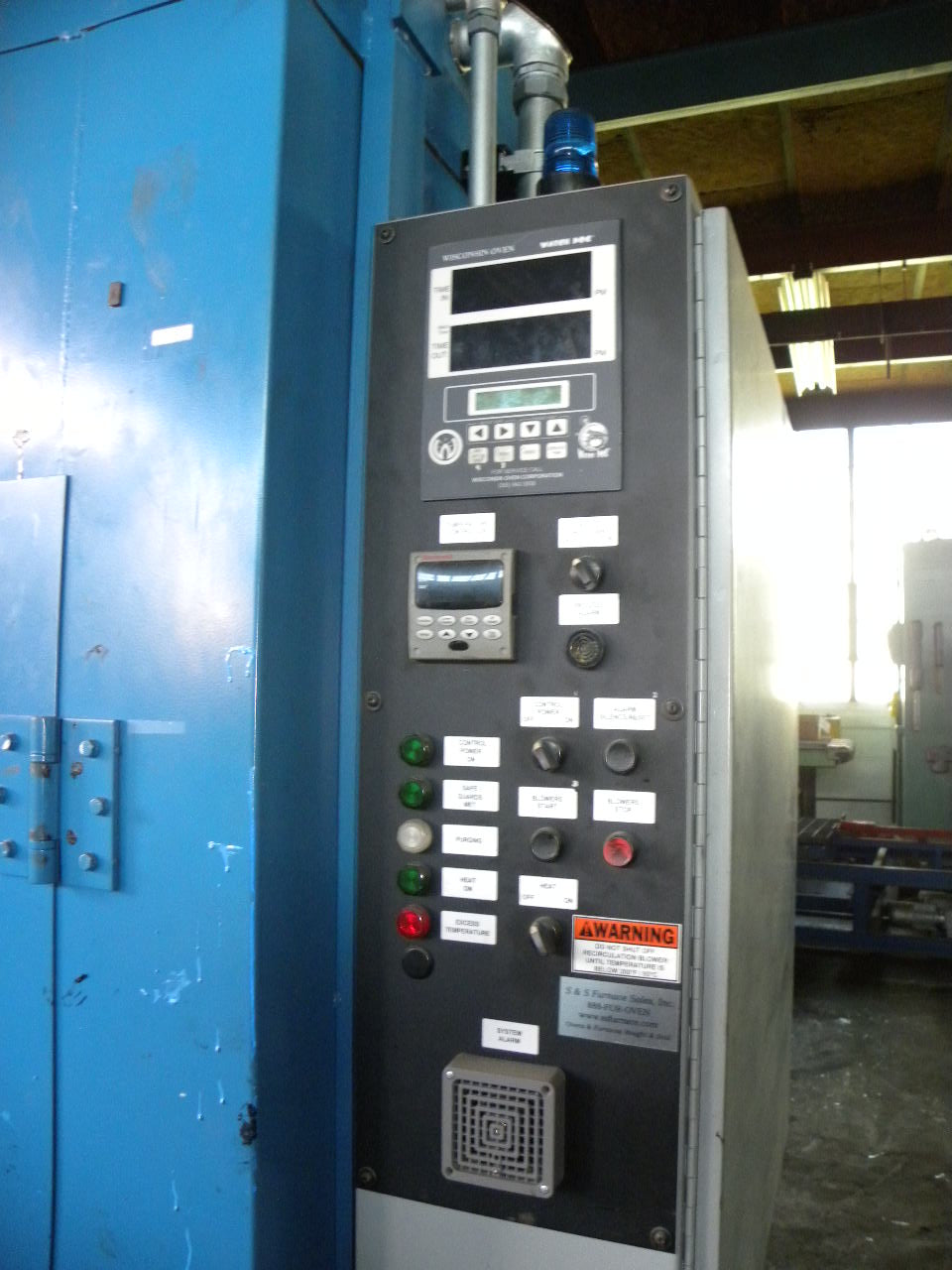 Electric 350F Walk-In Oven 84" x 60" x 66"