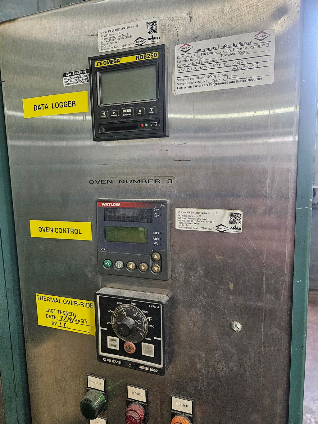 Grieve High-Temperature Walk-In Oven