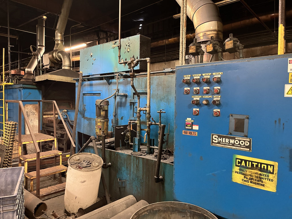 1,000 lb/hr Holcroft Mesh Belt Hardening Furnace