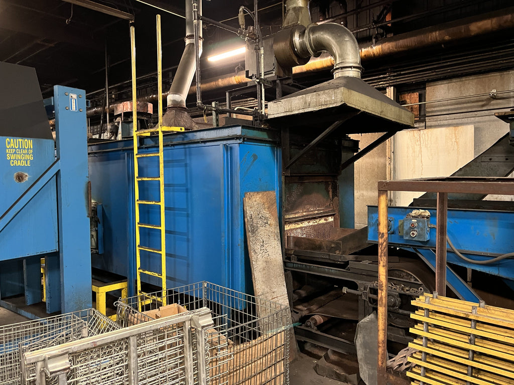 1,000 lb/hr Holcroft Mesh Belt Hardening Furnace