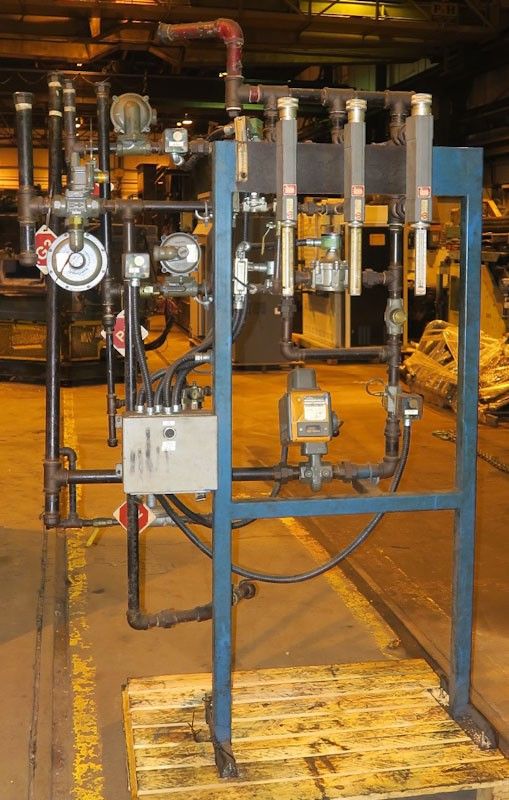 Rotary Hearth Furnace, Work Area 18″W x 9″H Opening x 50″ Diameter Hearth