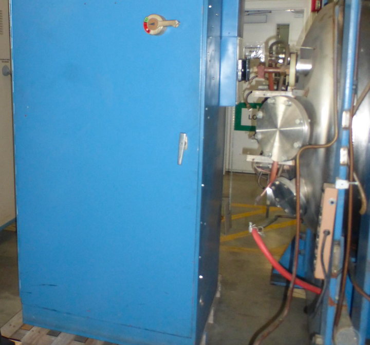 Vacuum Hot Press, 100 Ton, 10" Dia. x 10" High