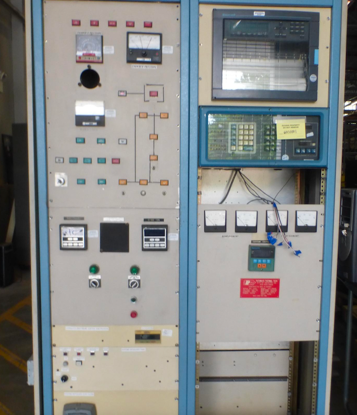 Vacuum Hot Press, 100 Ton, 10" Dia. x 10" High
