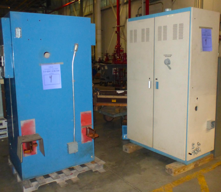 Vacuum Hot Press, 100 Ton, 10" Dia. x 10" High