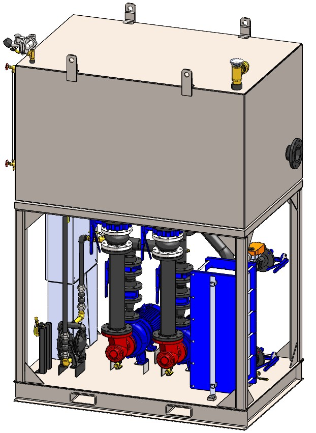 *Brand New* 150 GPM Duplex Pump Station