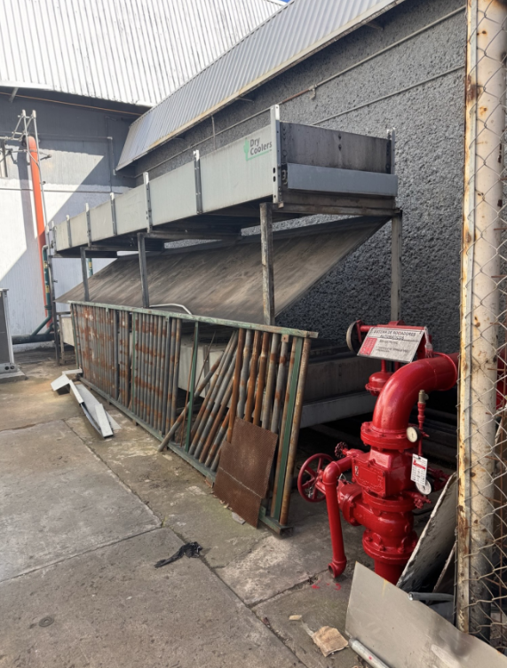 Dry Coolers Industrial Cooling System Package