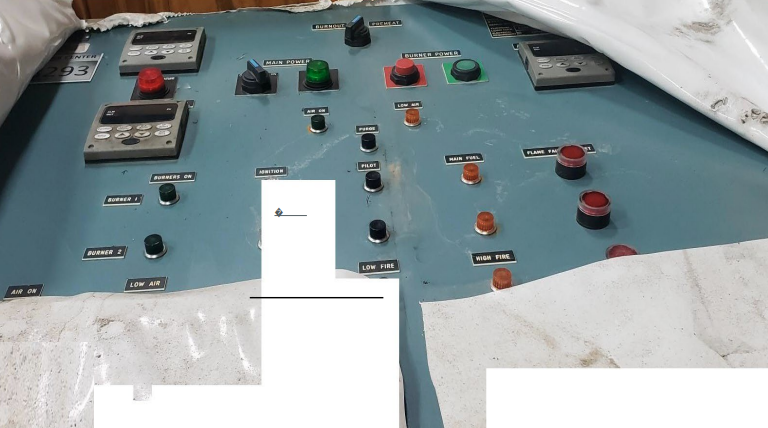 Complete Foundry Finishing System – Vulcan Barrel Sander Cell with Robotic Handling, Air System, and Ancillary Equipment