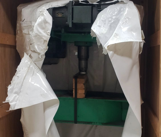 Complete Foundry Finishing System – Vulcan Barrel Sander Cell with Robotic Handling, Air System, and Ancillary Equipment