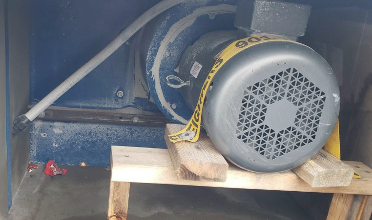 Complete Foundry Finishing System – Vulcan Barrel Sander Cell with Robotic Handling, Air System, and Ancillary Equipment