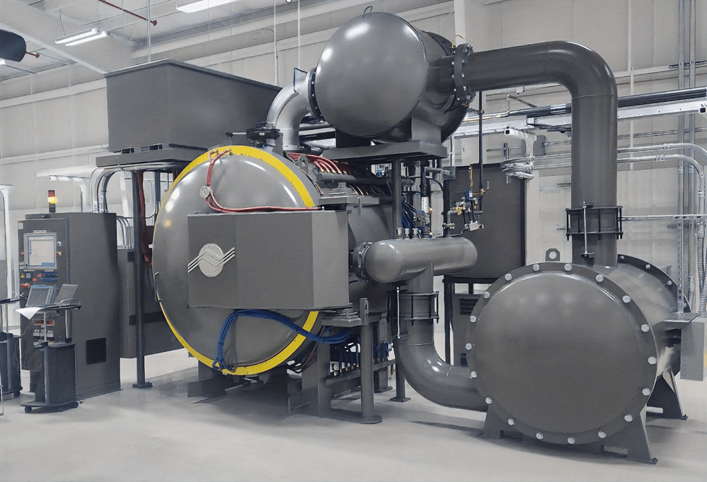 2 Bar Quenching Vacuum Furnace, 36″ X 30″ High X 60″ Long