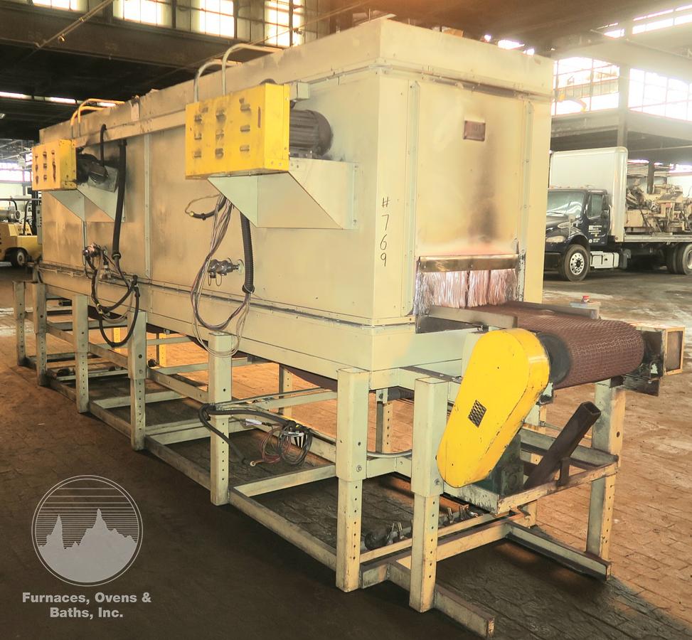 18"W x 6" High x 15' Long, Belt Conveyor Oven, Electric, 850-F, 2 Zone