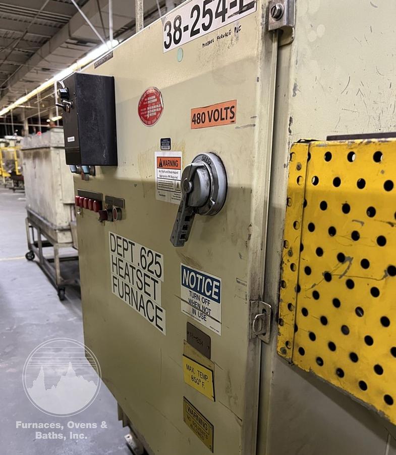 18"W x 4" High x 72" Long, Oven Belt Conveyor Oven, Electric, 850-F