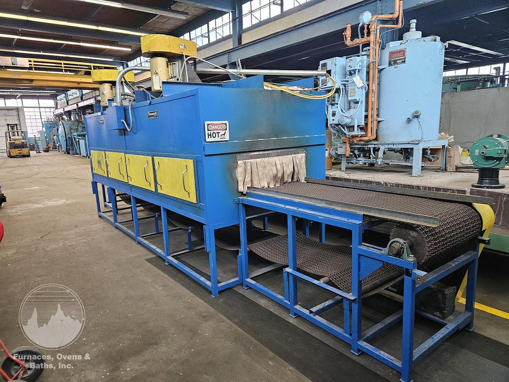 30"W x 12"H x 14'L High Temperature Belt Conveyor Oven, Electric, 1000°F