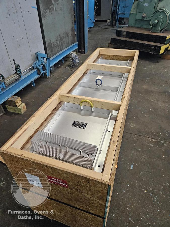 30"W x 12"H x 14'L High Temperature Belt Conveyor Oven, Electric, 1000°F