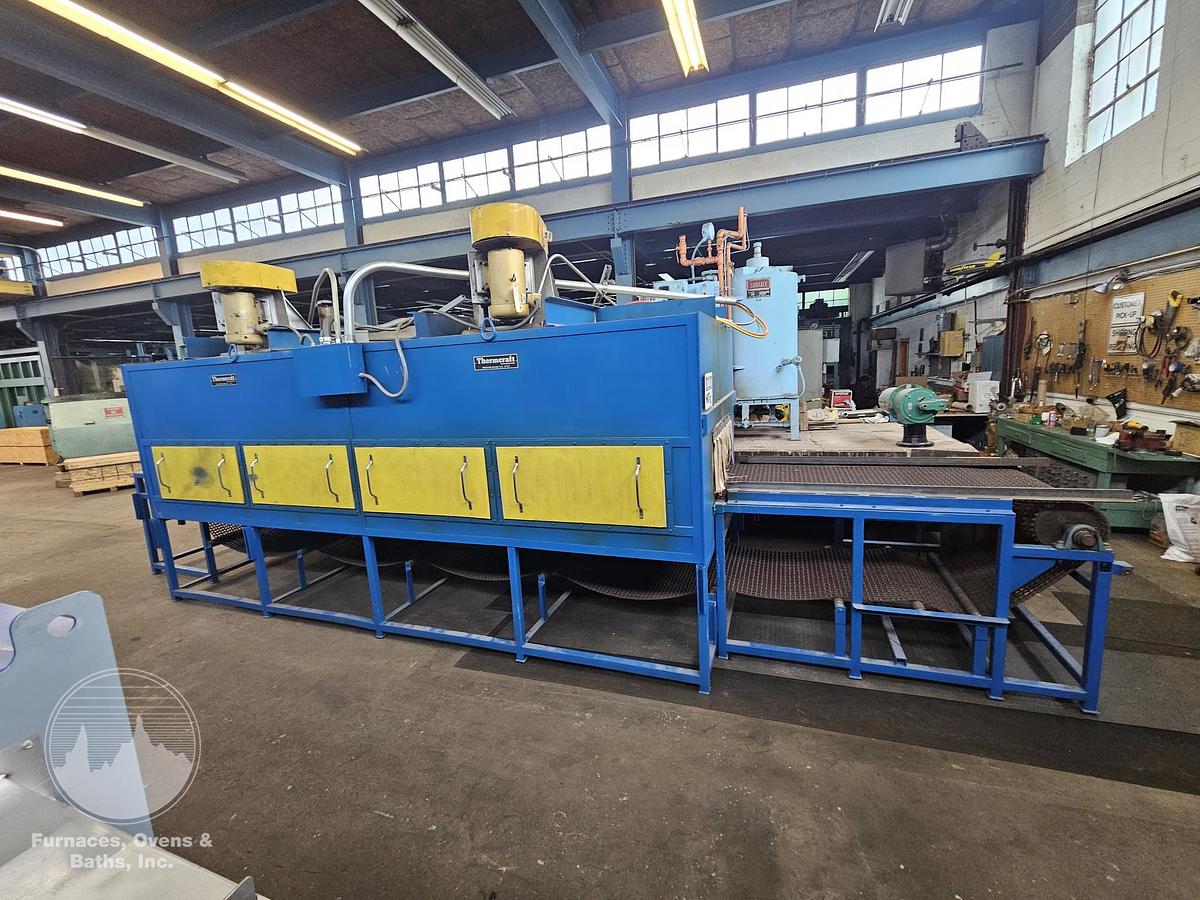 30"W x 12"H x 14'L High Temperature Belt Conveyor Oven, Electric, 1000°F