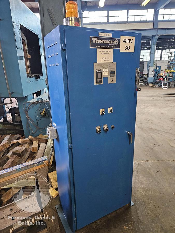 30"W x 12"H x 14'L High Temperature Belt Conveyor Oven, Electric, 1000°F