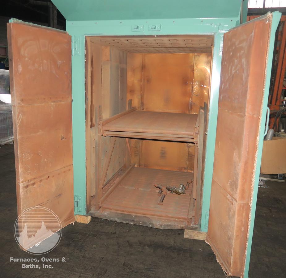 48"W x 72"H x 60"L, Gas Fired Walk-In Oven, 500°F