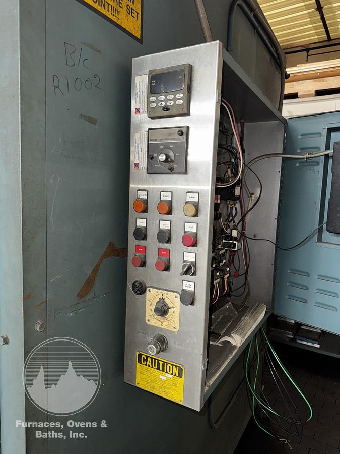 48"W x 84"H x 48"L, B1-500, Electric, Walk-In/Truck Oven, 500-F, Solvent Rated
