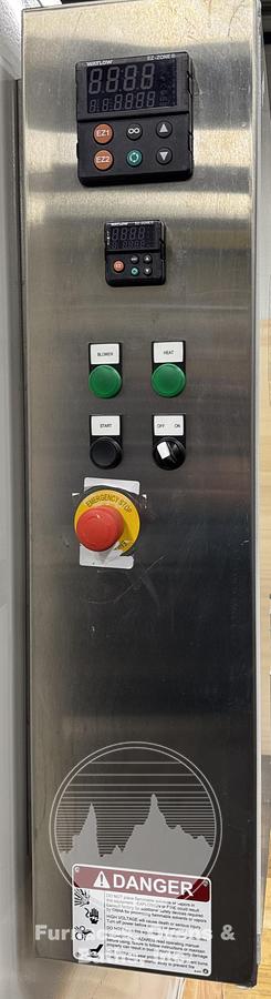60”W x 60”H x 60”L, TCH-550 Truck Oven, 550-F, Electric