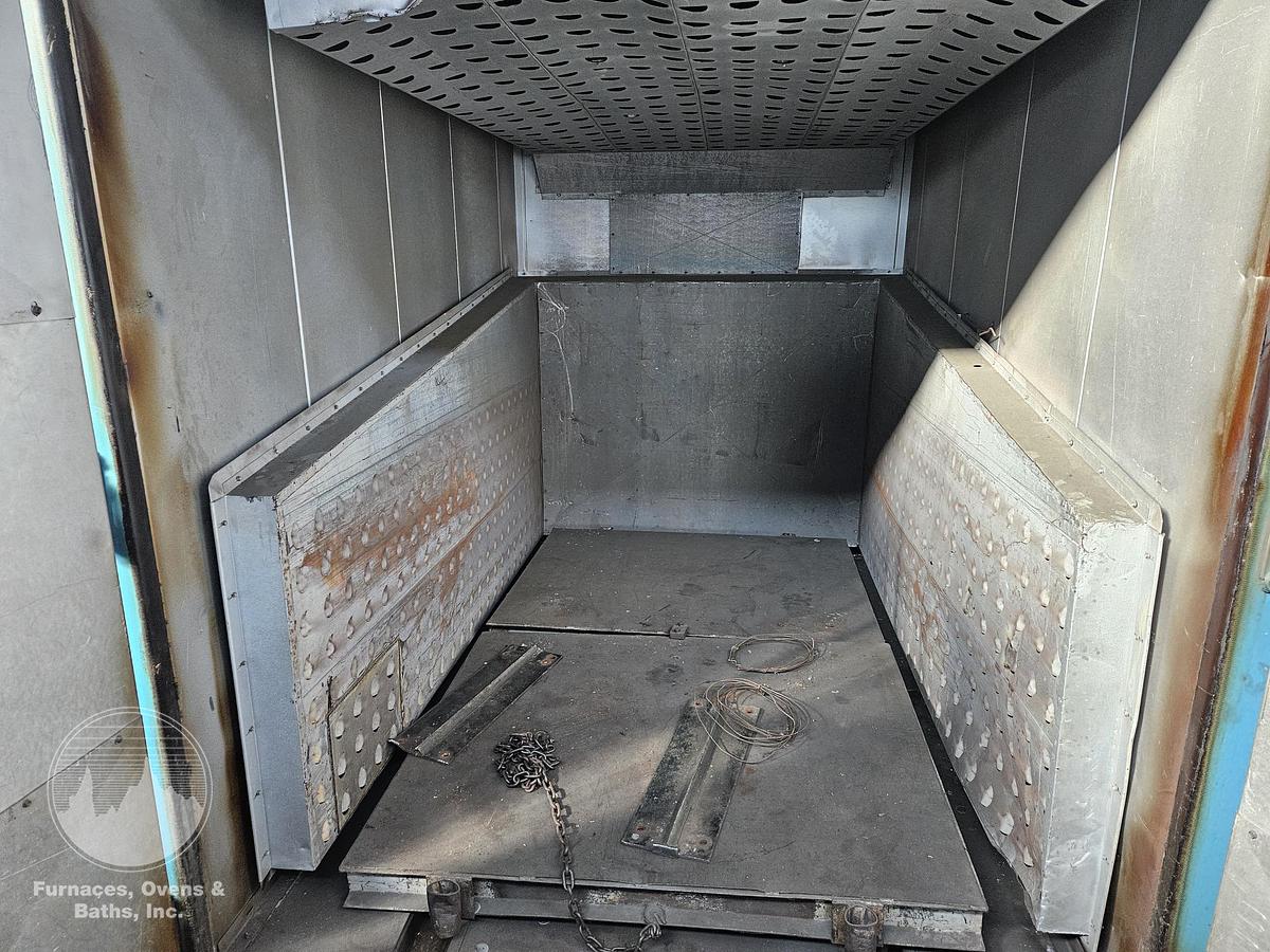 60"W x 72"H x 96"L, Class A Gas Fired Walk-In Oven, 850°F, Solvent Rated