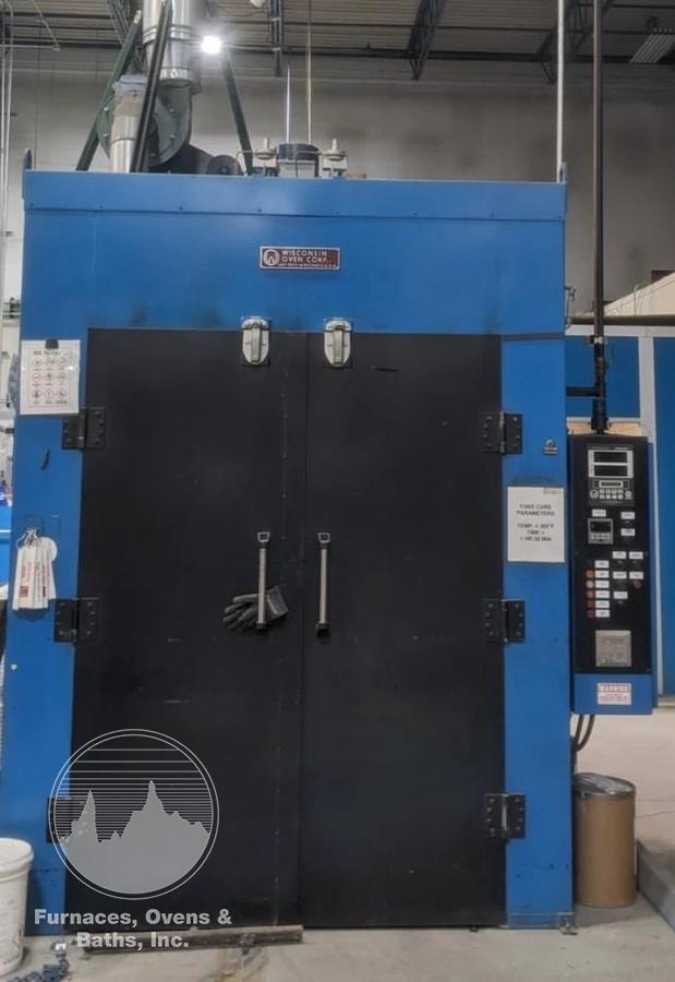 60"W x 84"H x 60"L, Gas Fired Walk-In Oven, 500°F