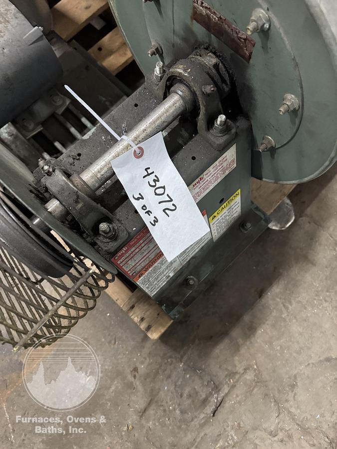 60"W x 84"H x 60"L, Gas Fired Walk-In Oven, 500°F